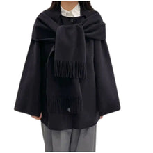 Load image into Gallery viewer, Oversized Scarf Coat