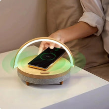 Load image into Gallery viewer, Wireless Charging Music Desk Lamp
