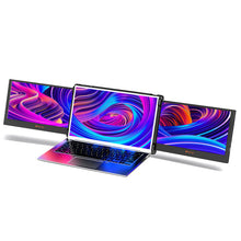 Load image into Gallery viewer, Triple Screen 14'' Laptop Screen Extender
