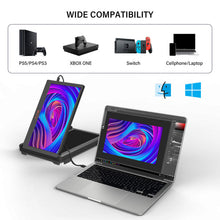 Load image into Gallery viewer, Triple Screen 14'' Laptop Screen Extender
