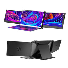 Load image into Gallery viewer, Triple Screen 14'' Laptop Screen Extender
